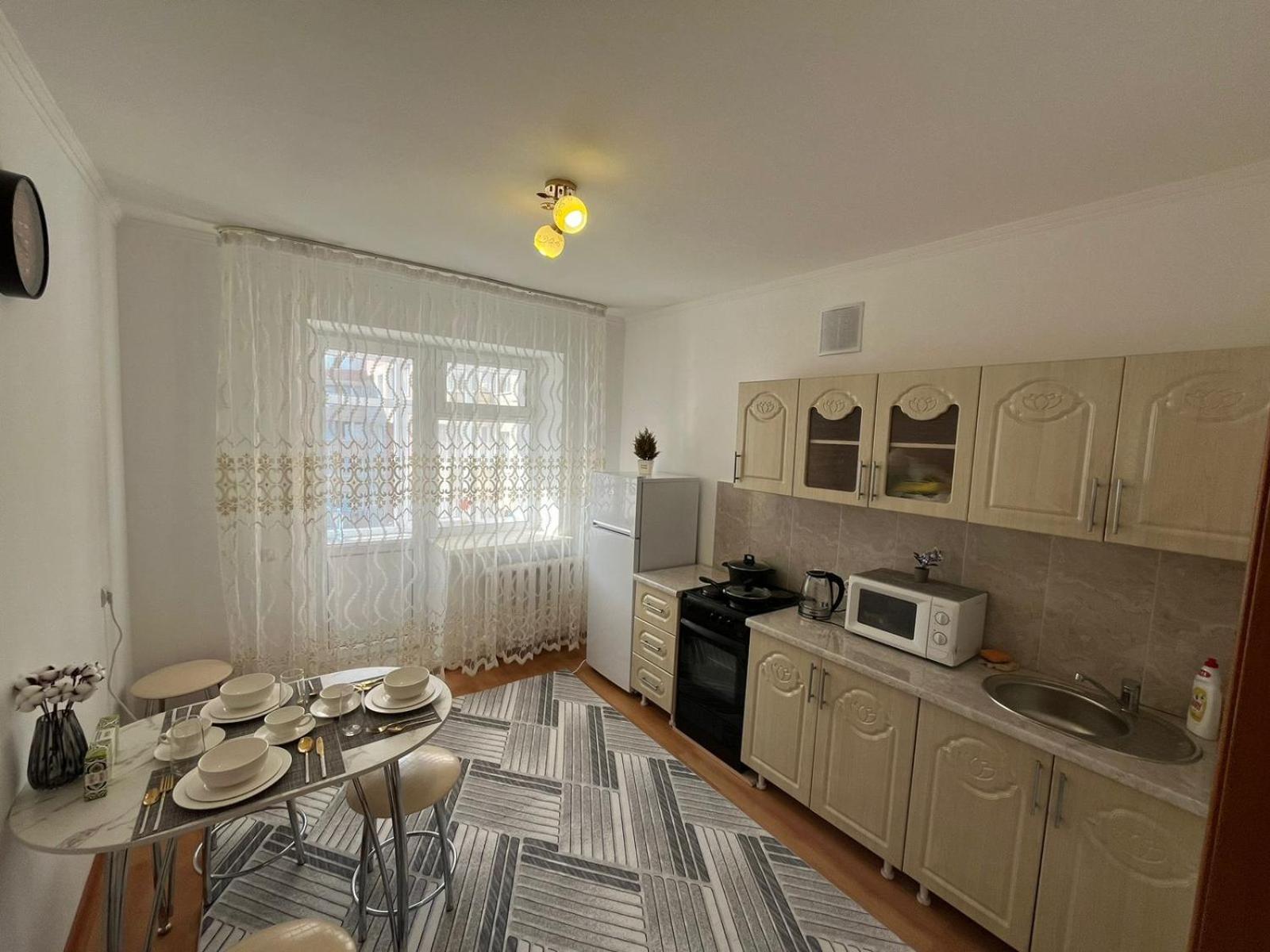 Cosy flat in the city center Taldykol Esterno foto